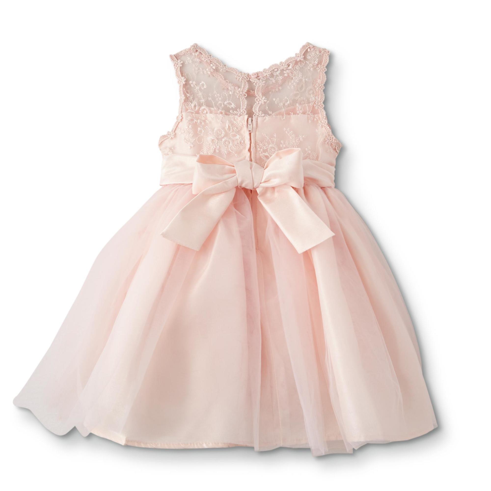 Vestido con falda en tul y drapeado en cintura