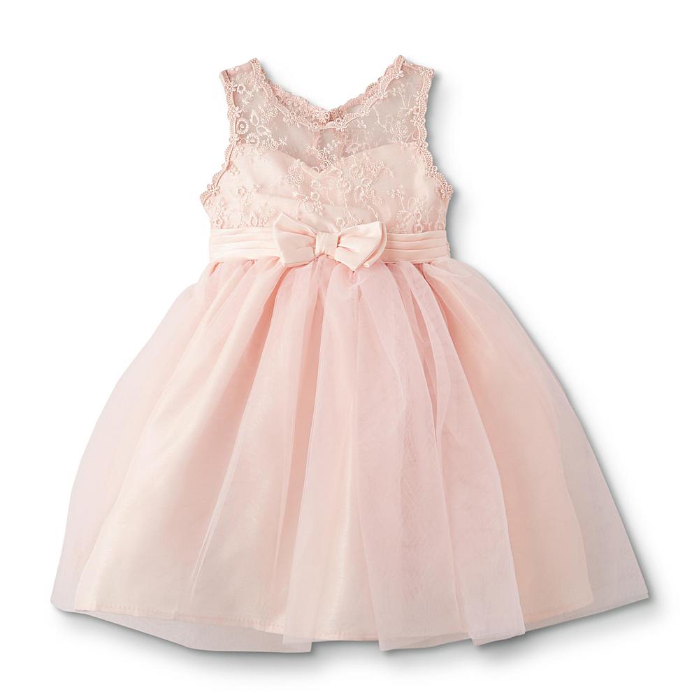 Vestido con falda en tul y drapeado en cintura