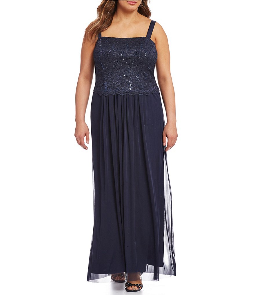 Vestido con top de encaje