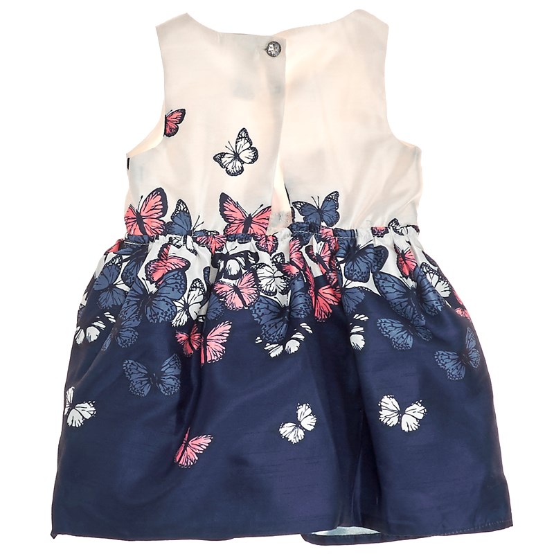 Vestido con estampado de mariposas
