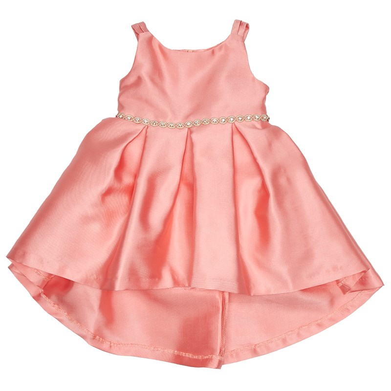 Vestido con bordado en cintura