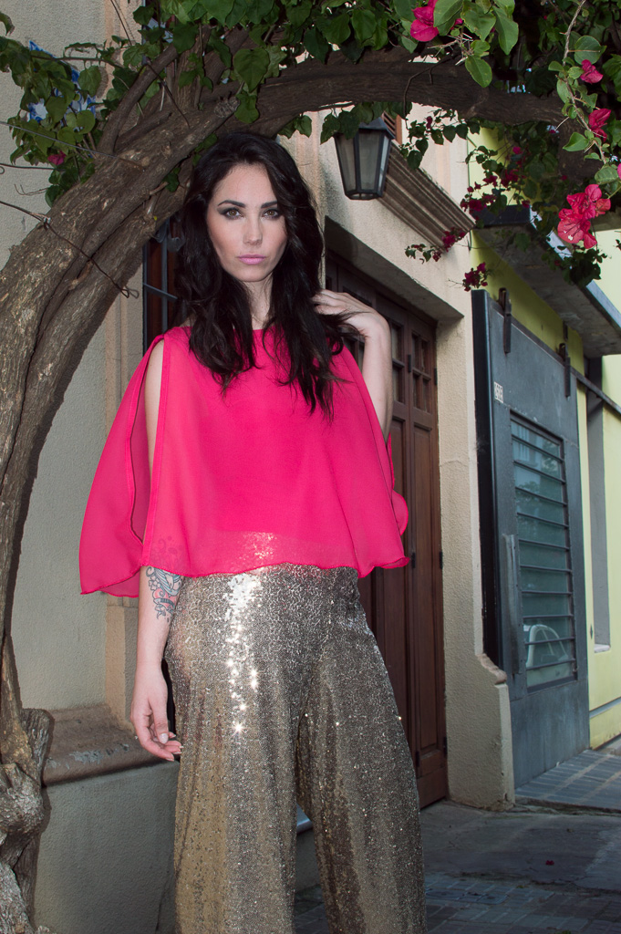 Blusa de gasa