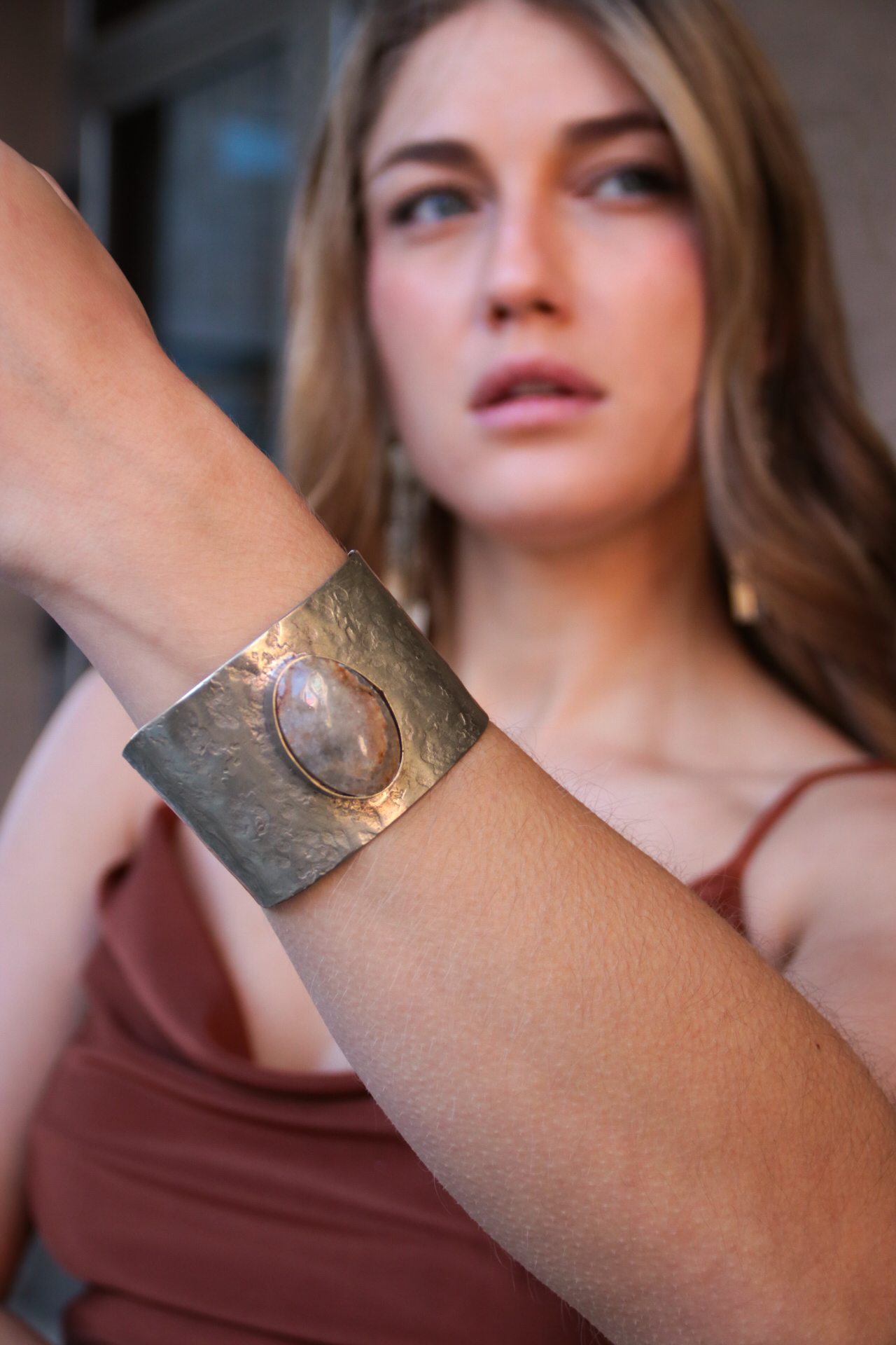 Pulsera con piedra