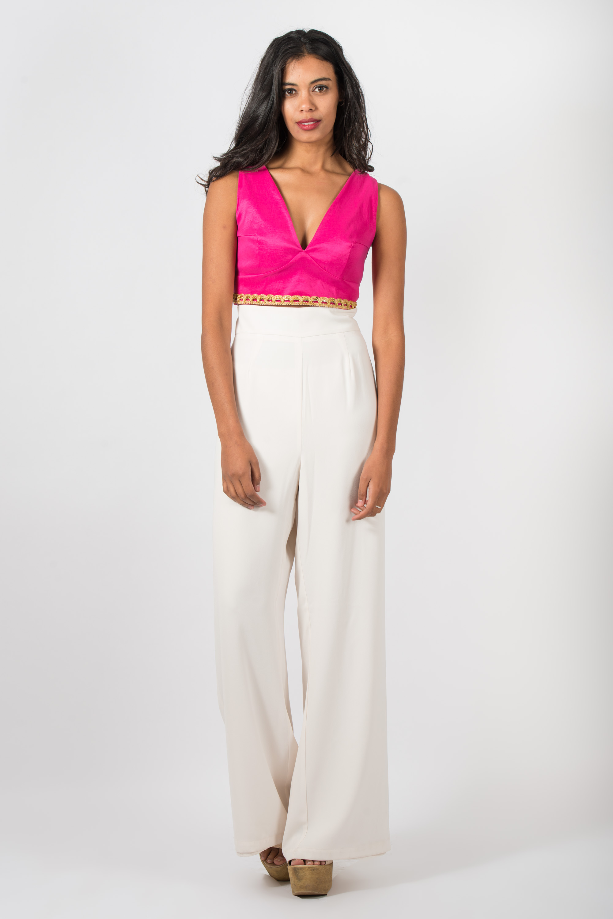 Top fucsia