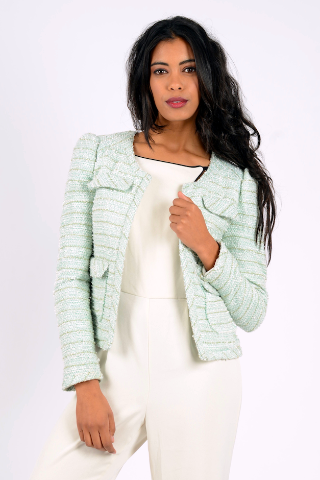 Chaqueta en tweed
