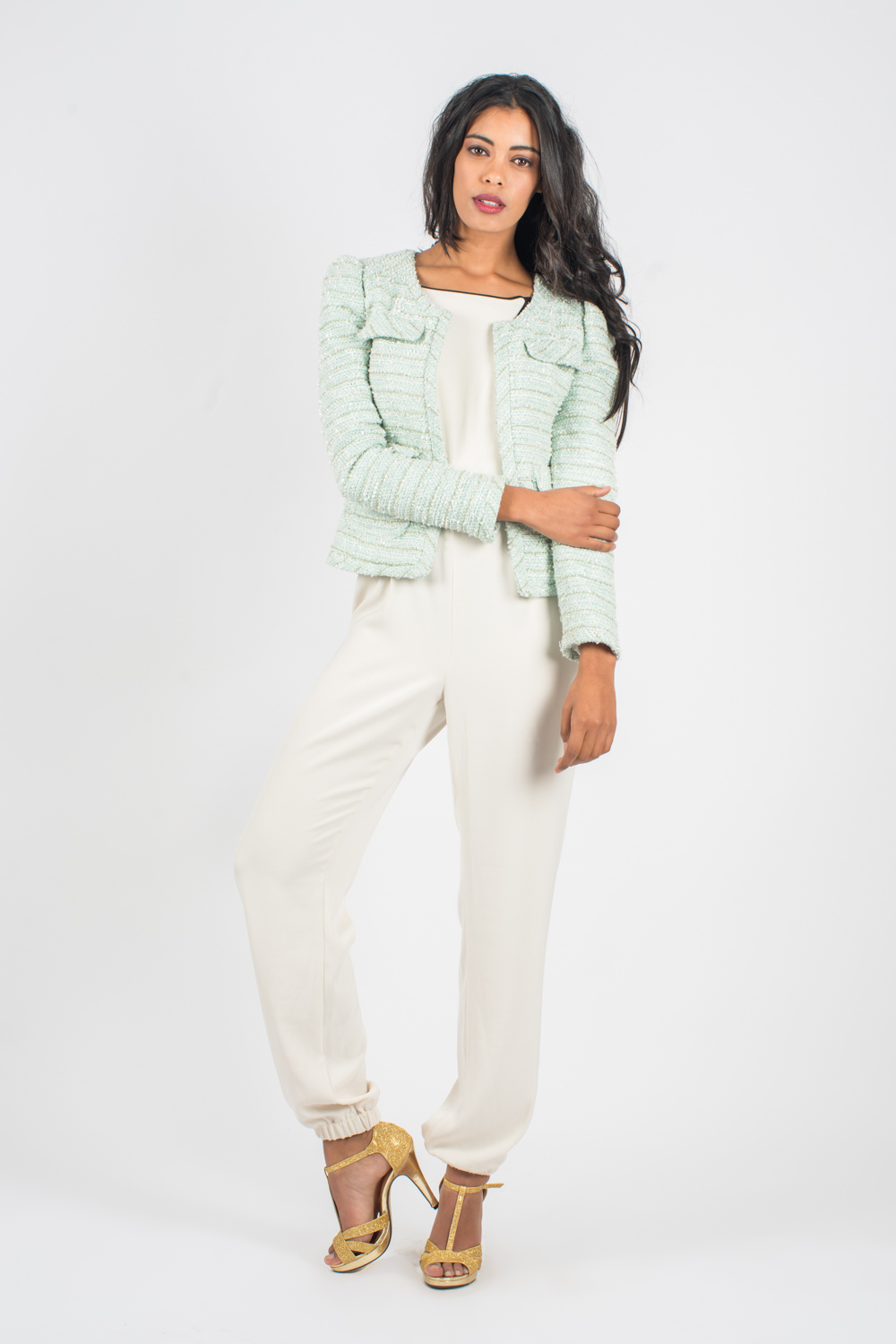 Chaqueta en tweed