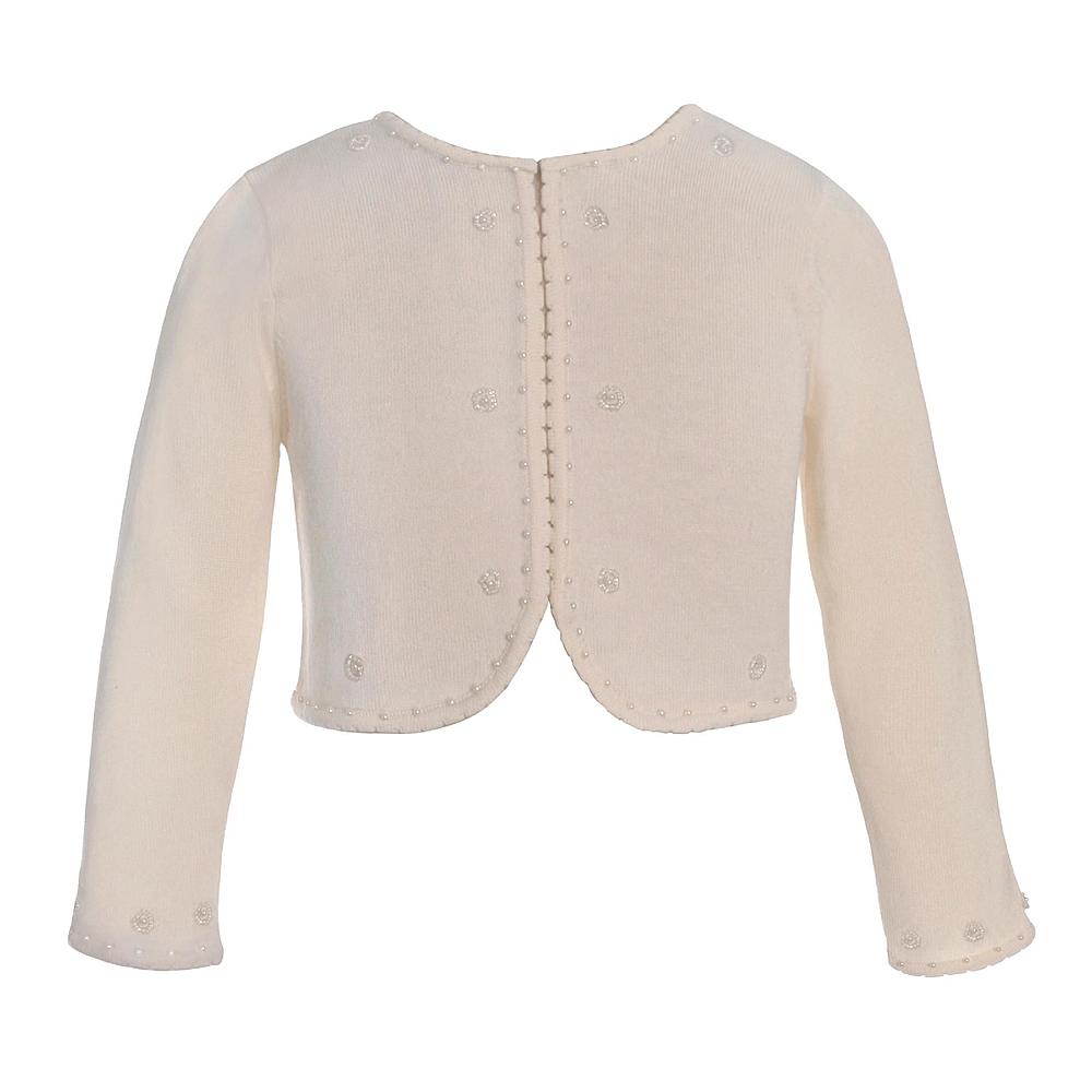 Saco color crema con bordados