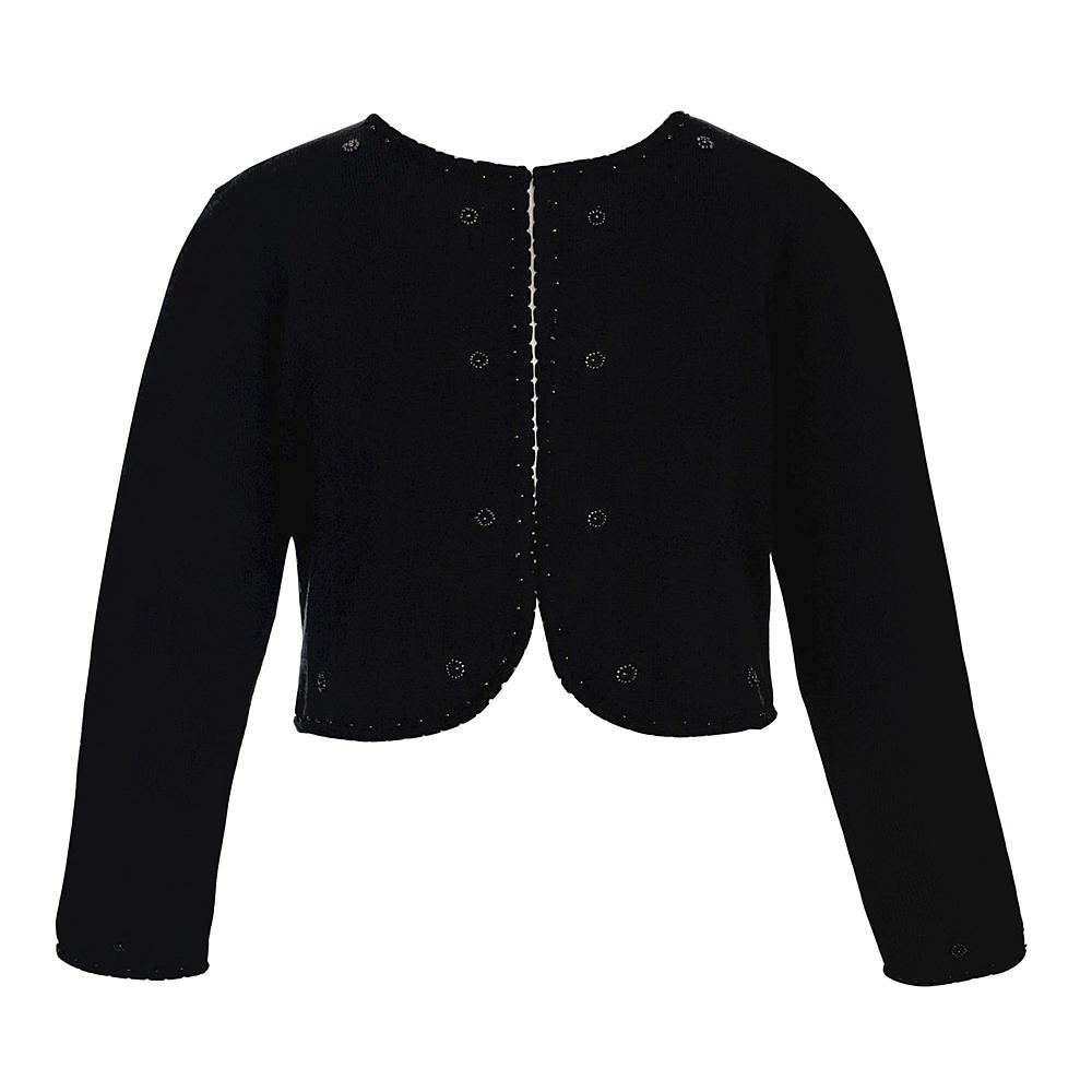 Saco color negro con bordados