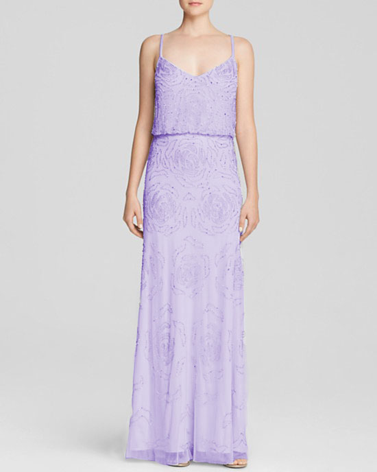 Vestido bordado con top suelto