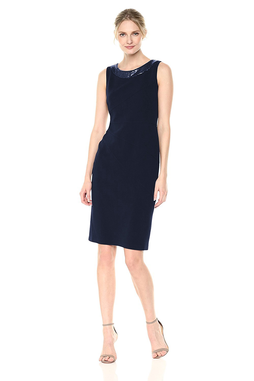 Conjunto de torera y vestido azul