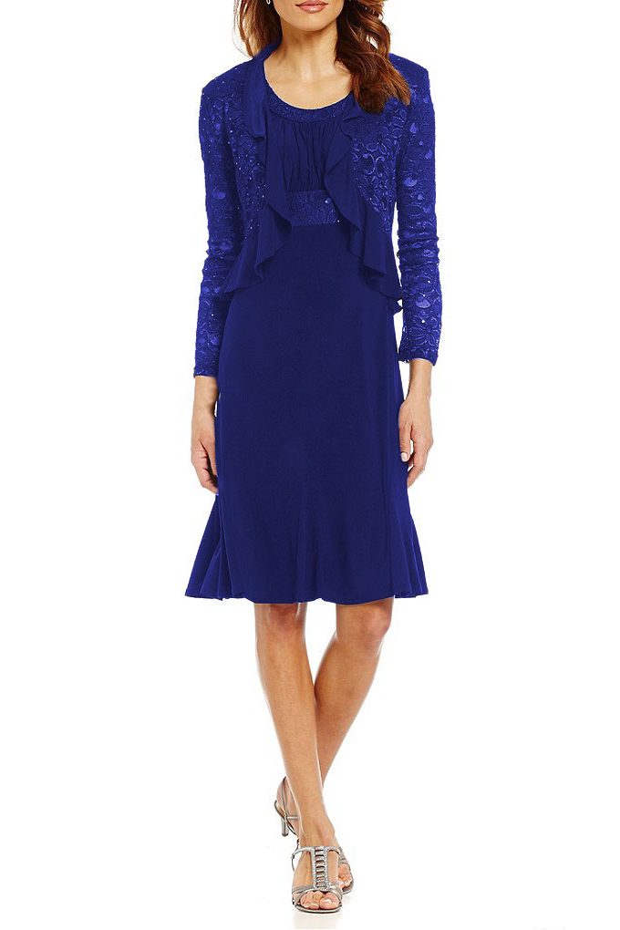 Conjunto de torera y vestido