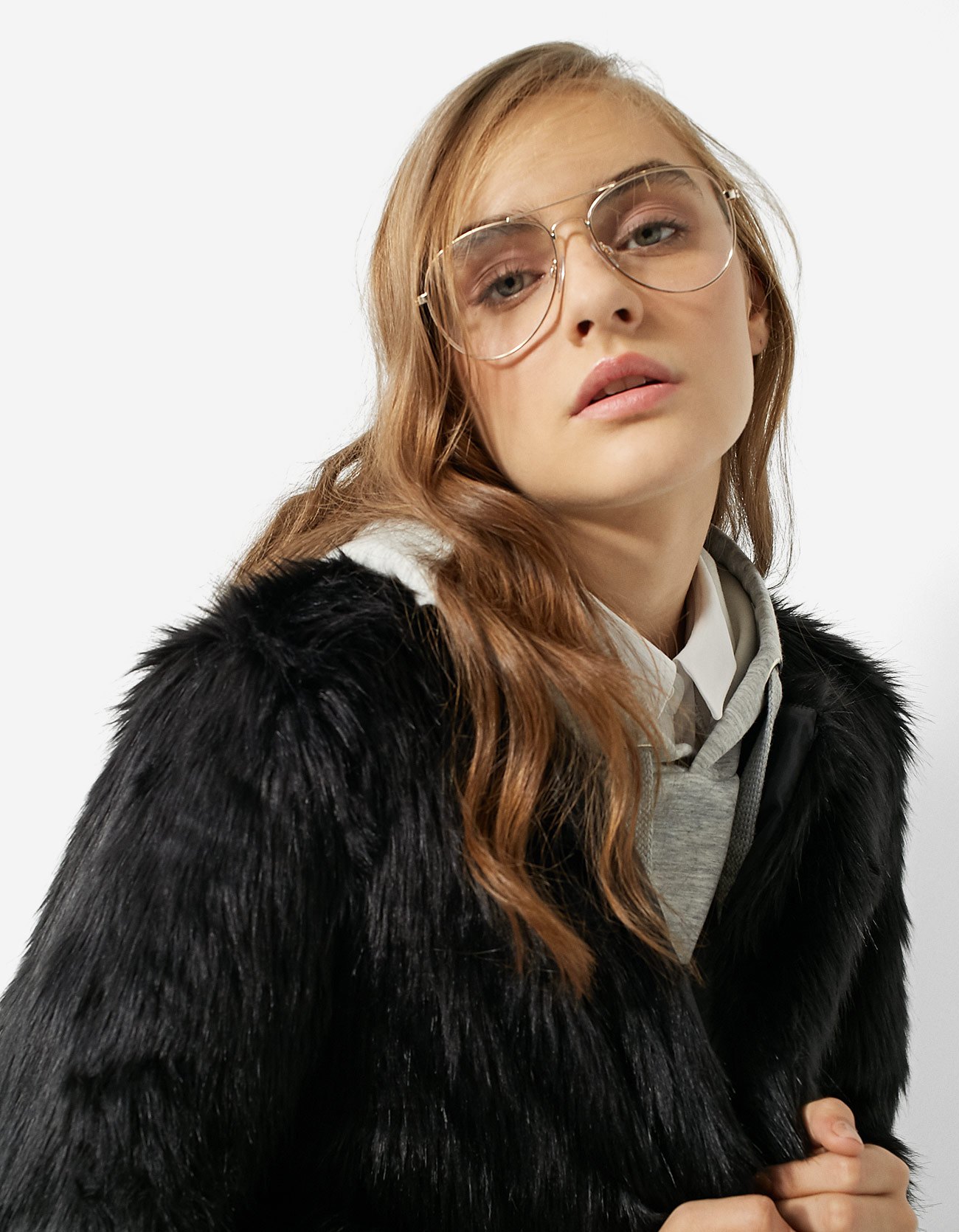 Chaqueta peluda