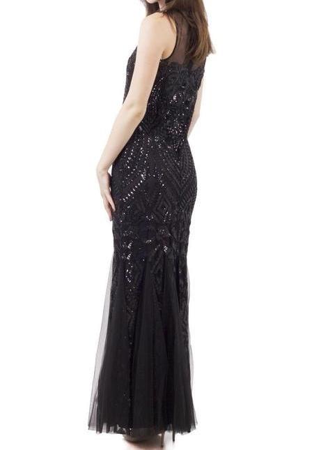 Vestido todo bordado