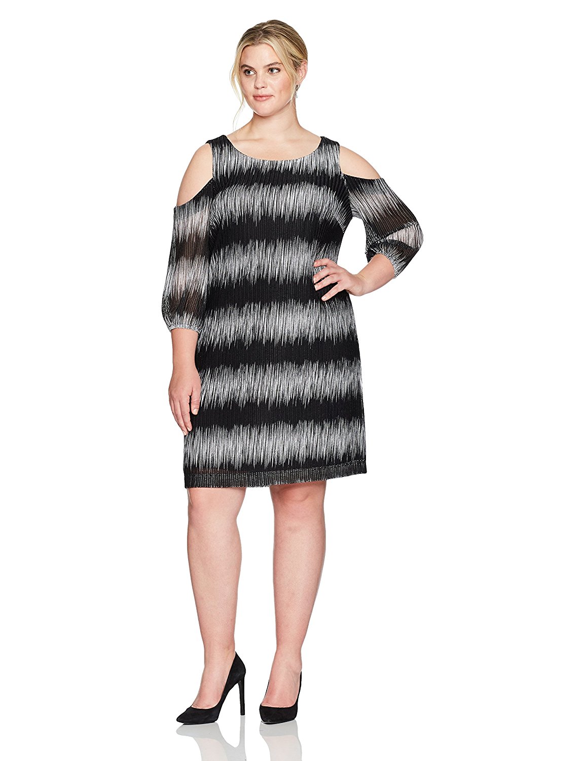 Vestido cold shoulder