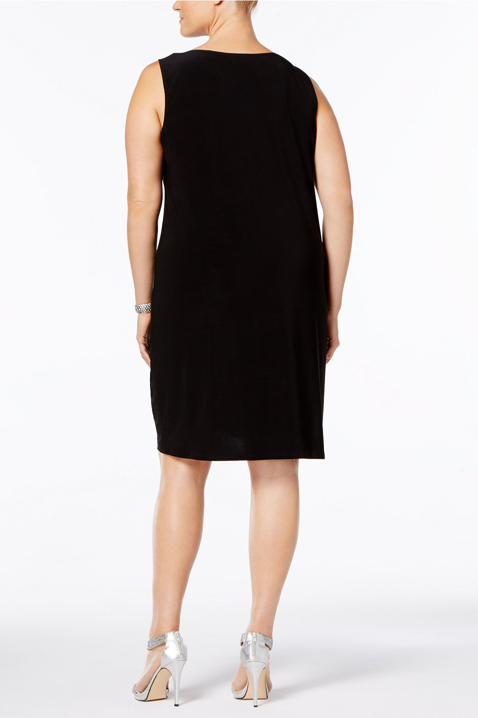 Vestido negro corto