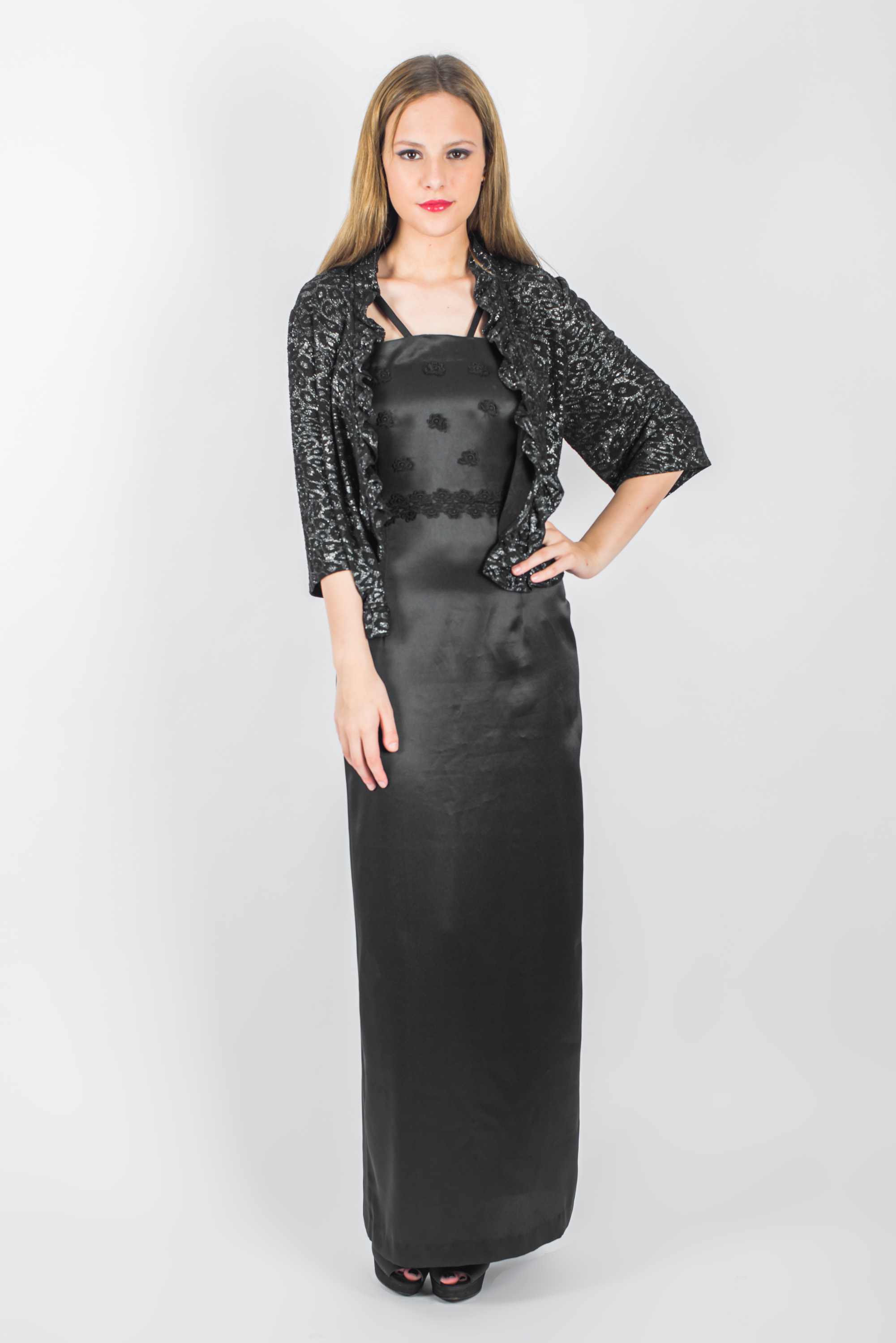 Torera animal print con volado