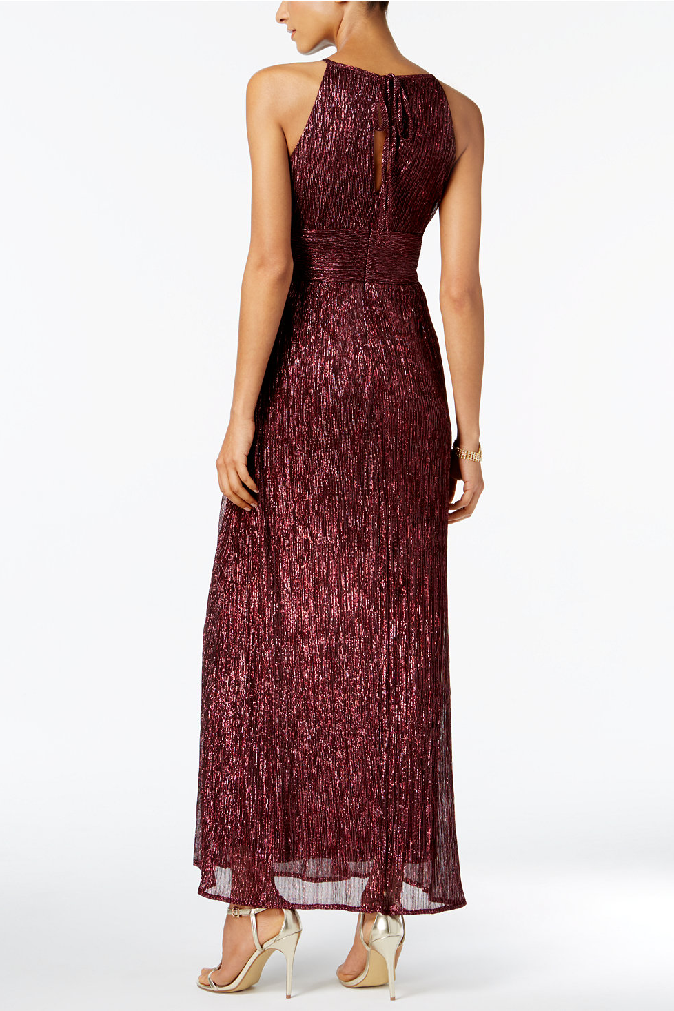 Vestido con corte en cintura