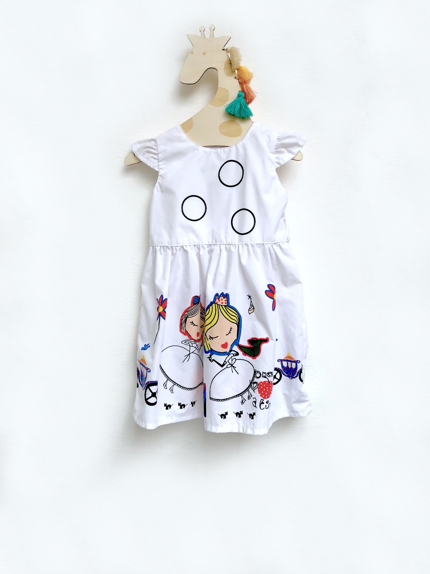Vestido con dibujos