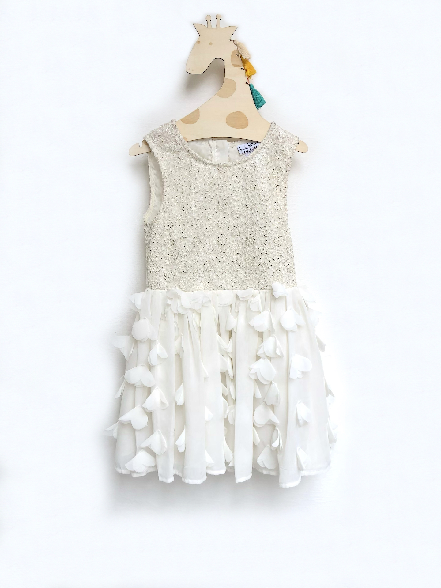 Vestido con top de encaje