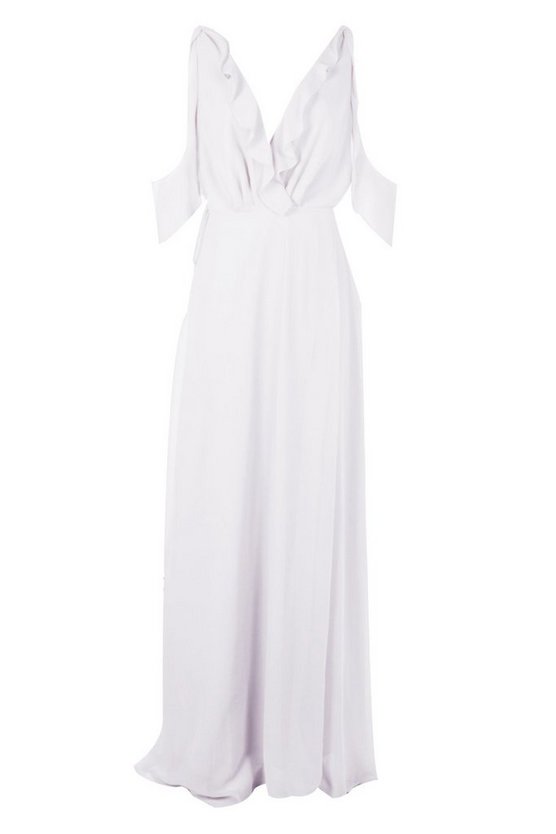 Vestido cold shoulder