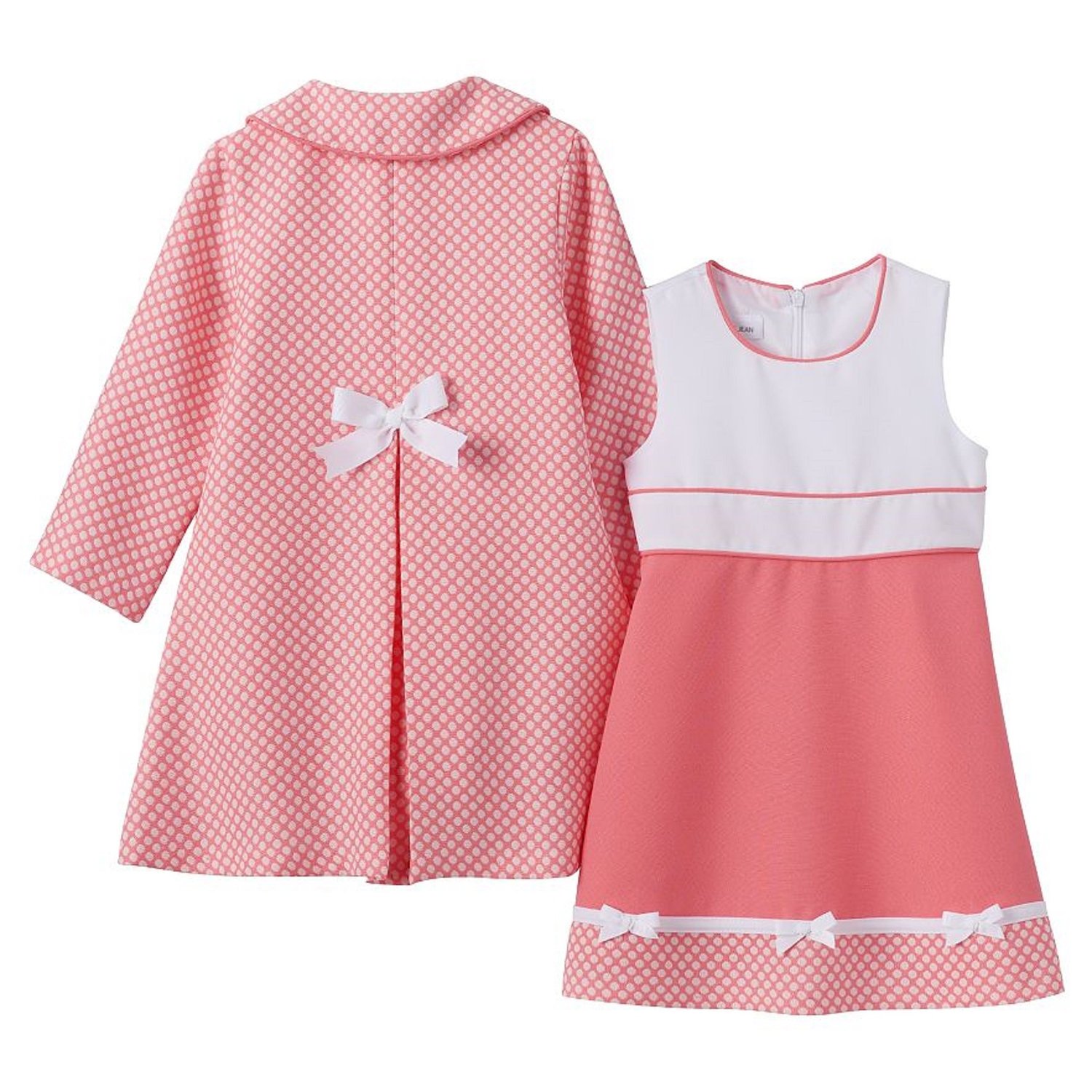 Conjunto de vestido y tapado