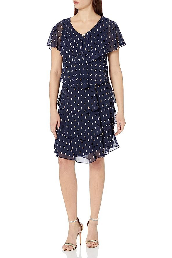 Vestido con volados