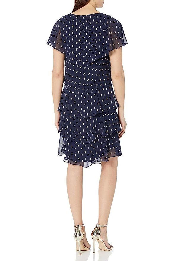 Vestido con volados