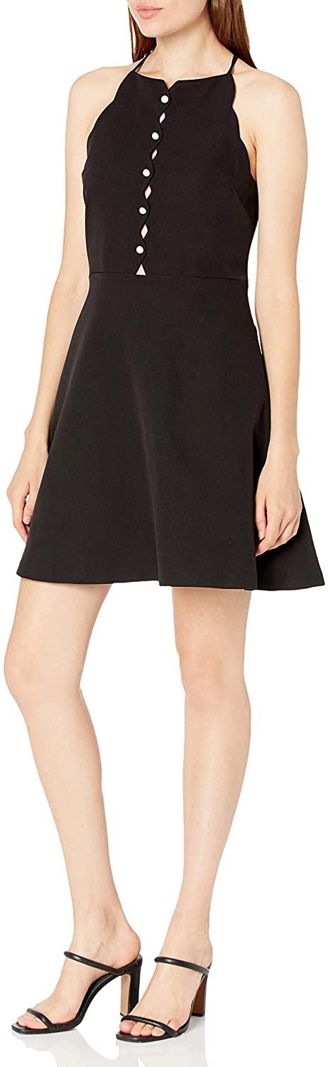 Vestido corto con detalle en top