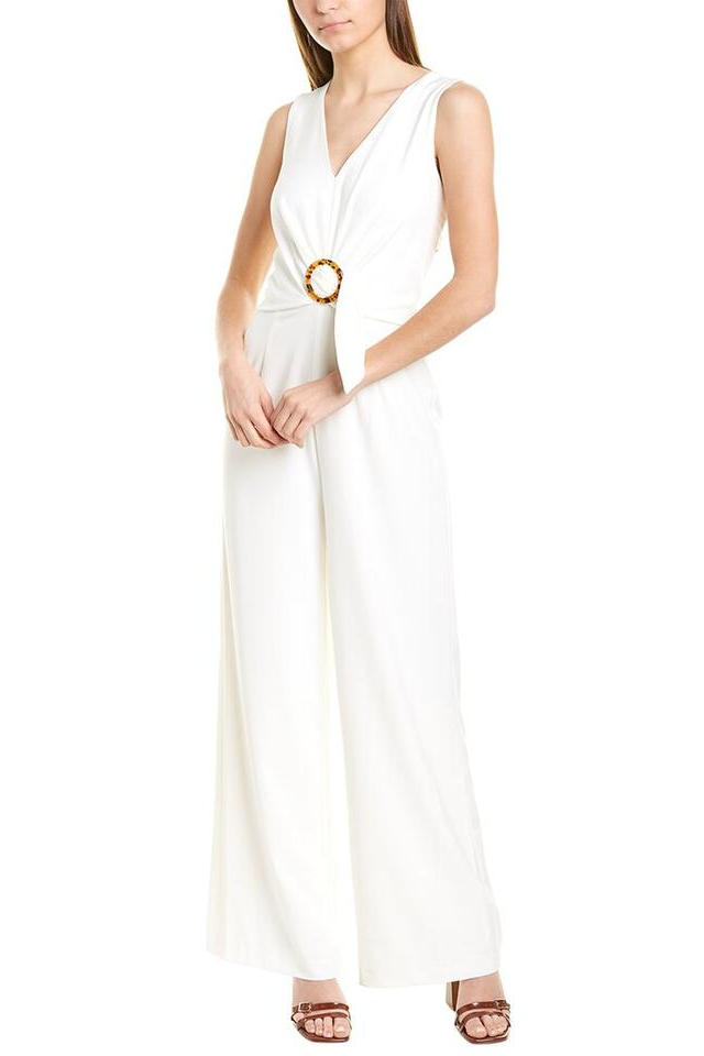 Mono blanco con hebilla de carey