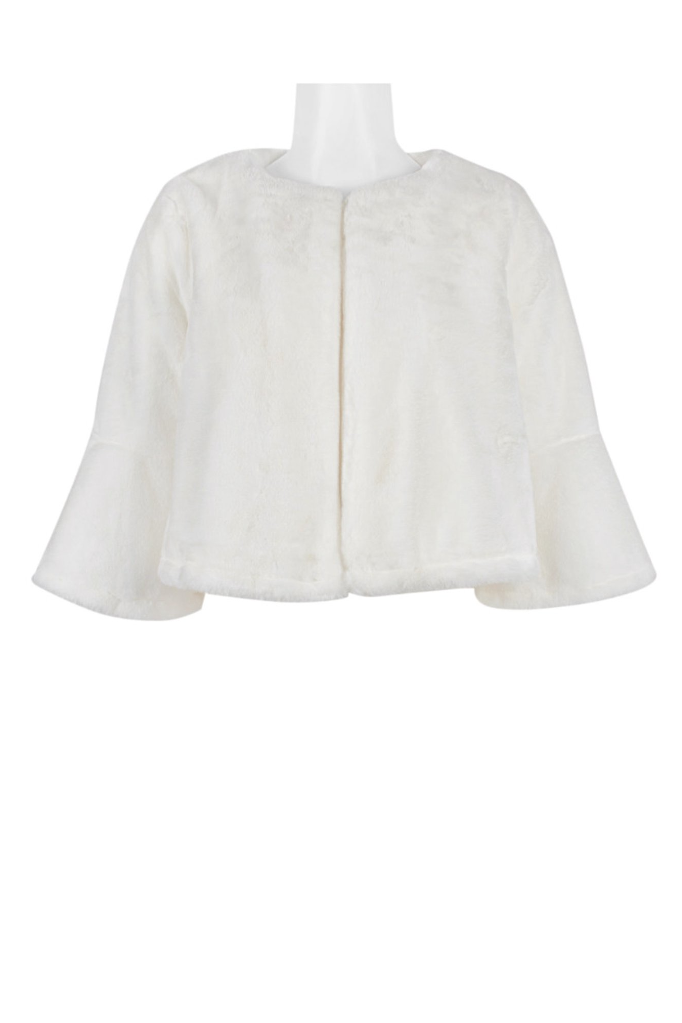 Chaqueta de piel con mangas anchas