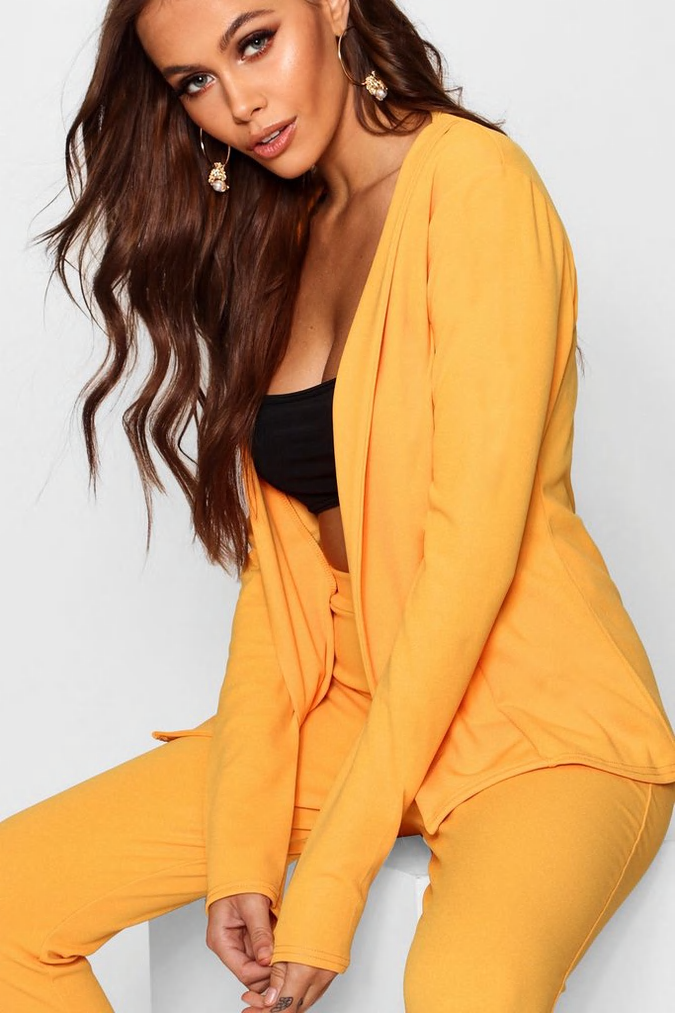 Chaqueta mostaza