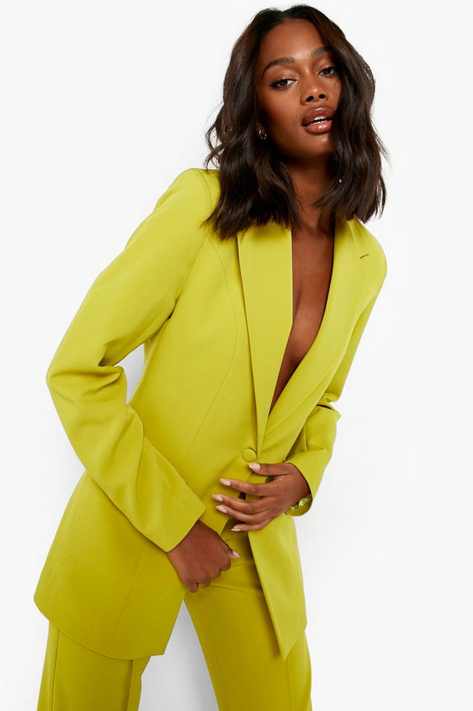 Chaqueta verde lima