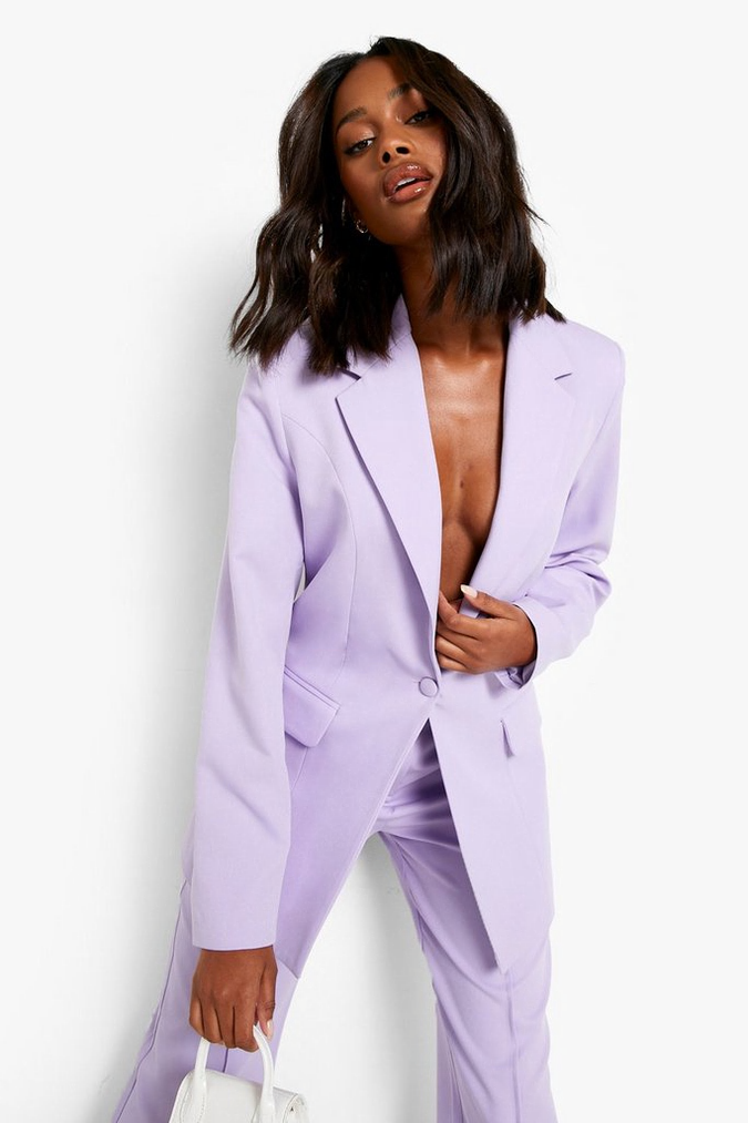 Chaqueta lila