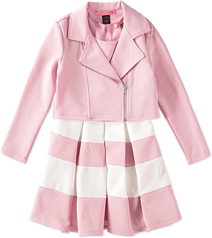 Chaqueta rosa de niña