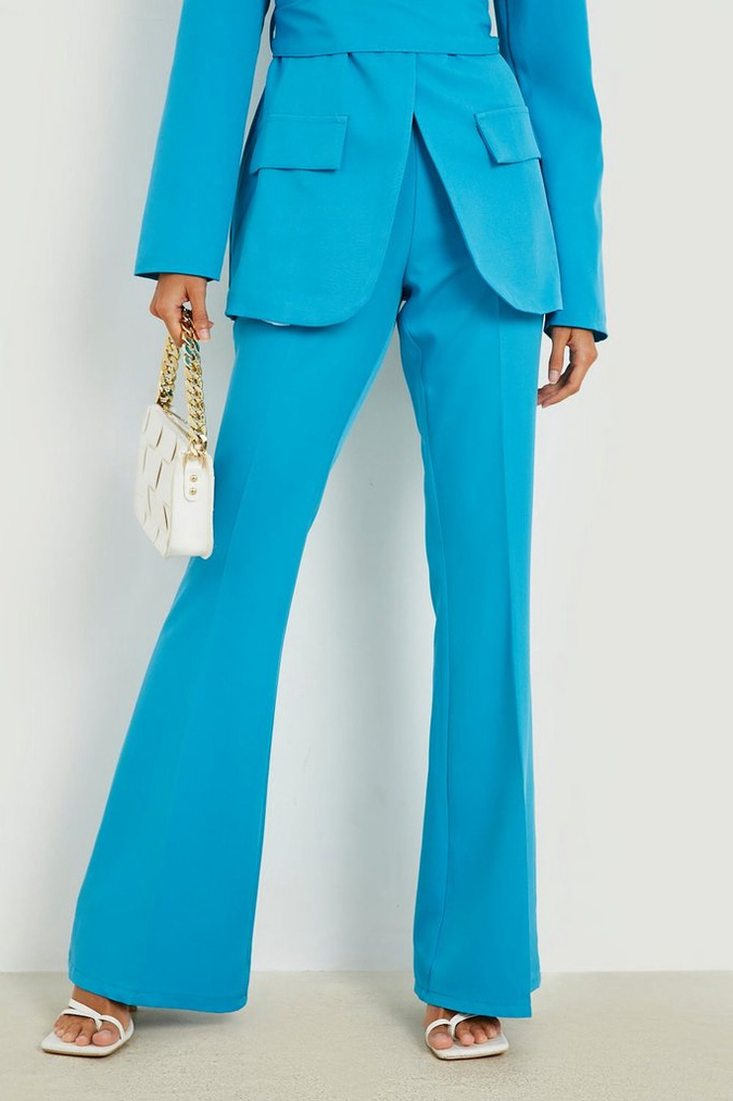 Pantalón oxford turquesa