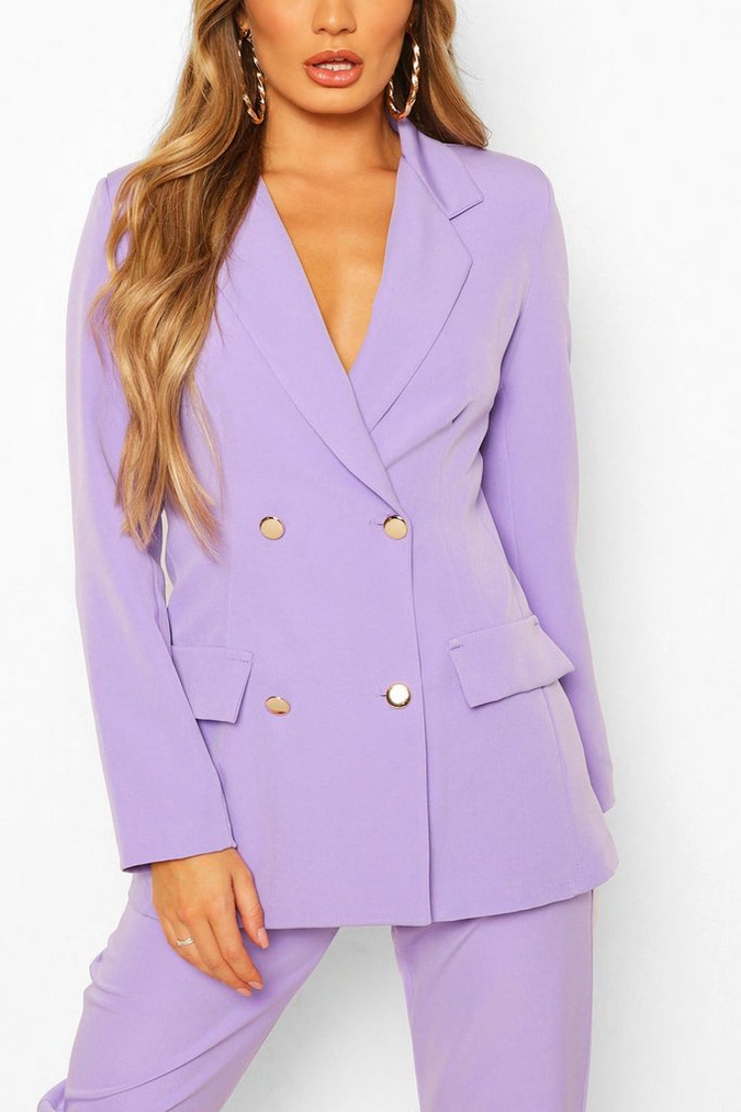 Chaqueta lila