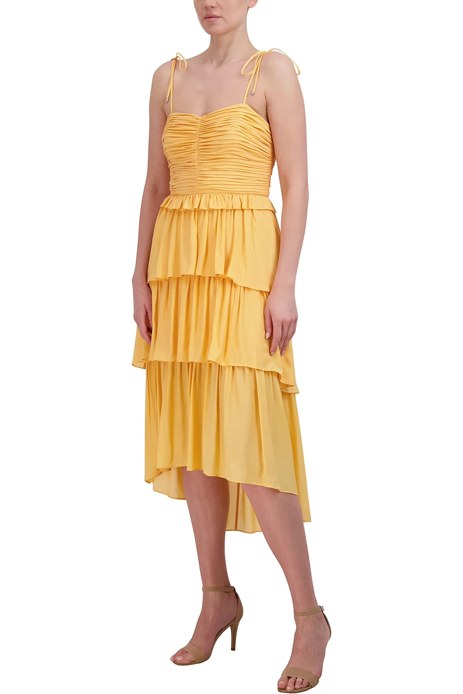 Vestido con volados