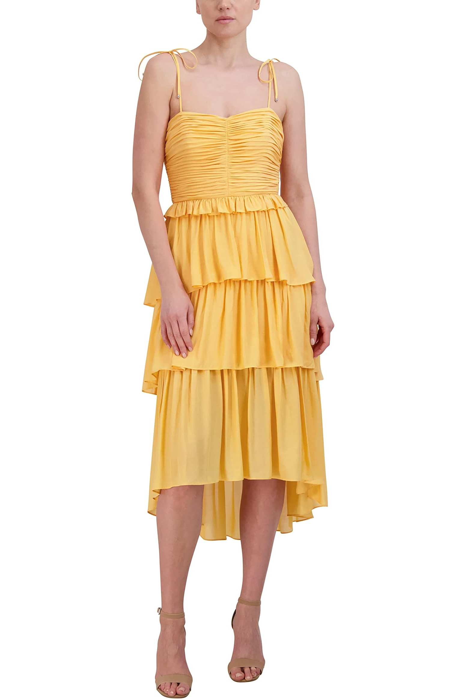 Vestido con volados