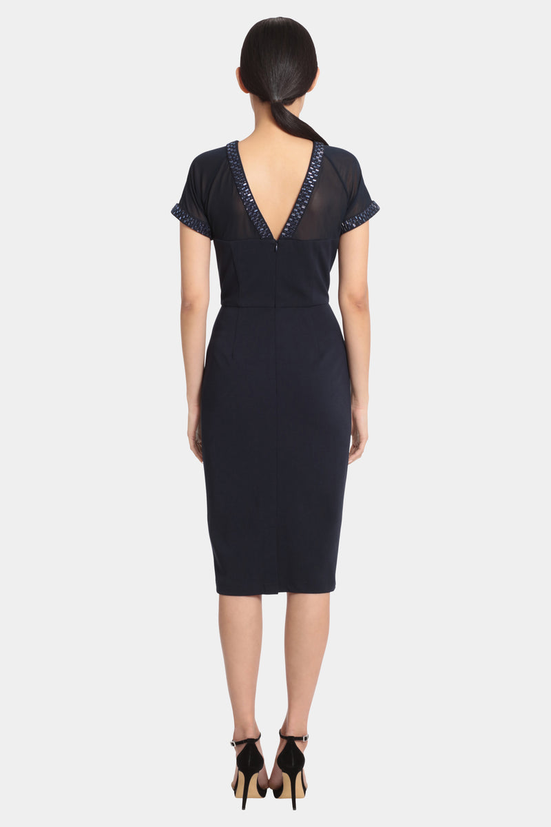 Vestido con transparencias