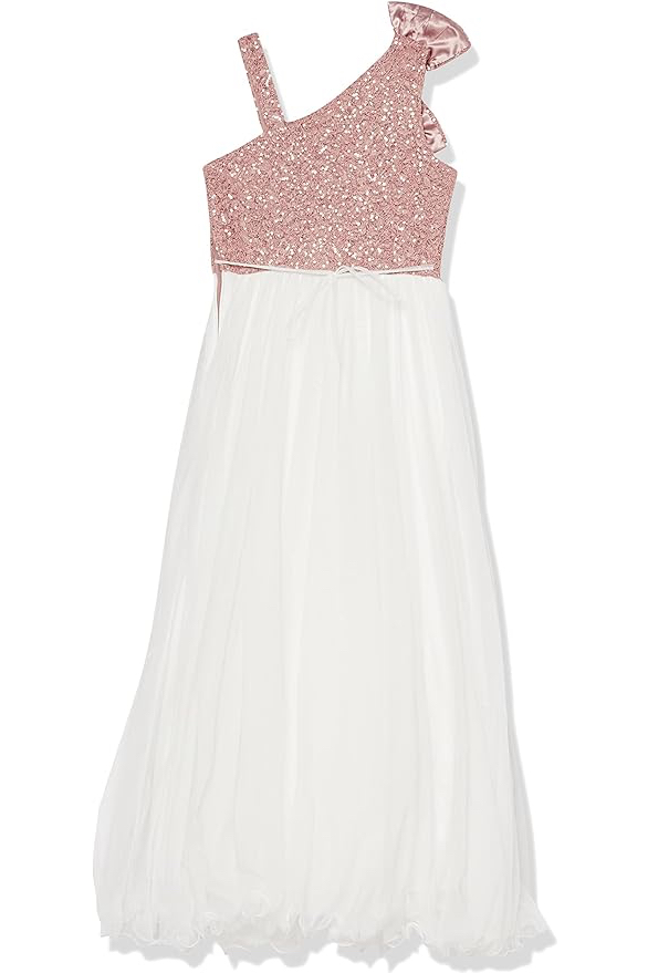 Vestido con top de lentejuelas
