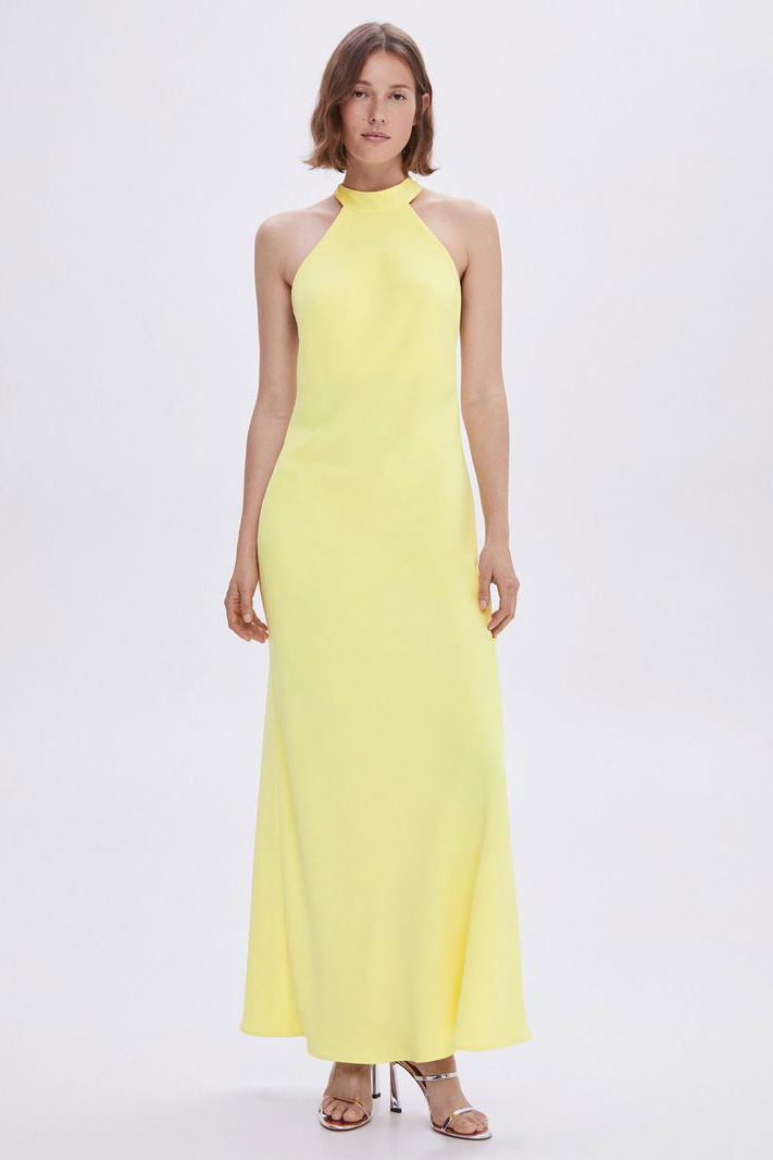 Vestido con detalle en espalda