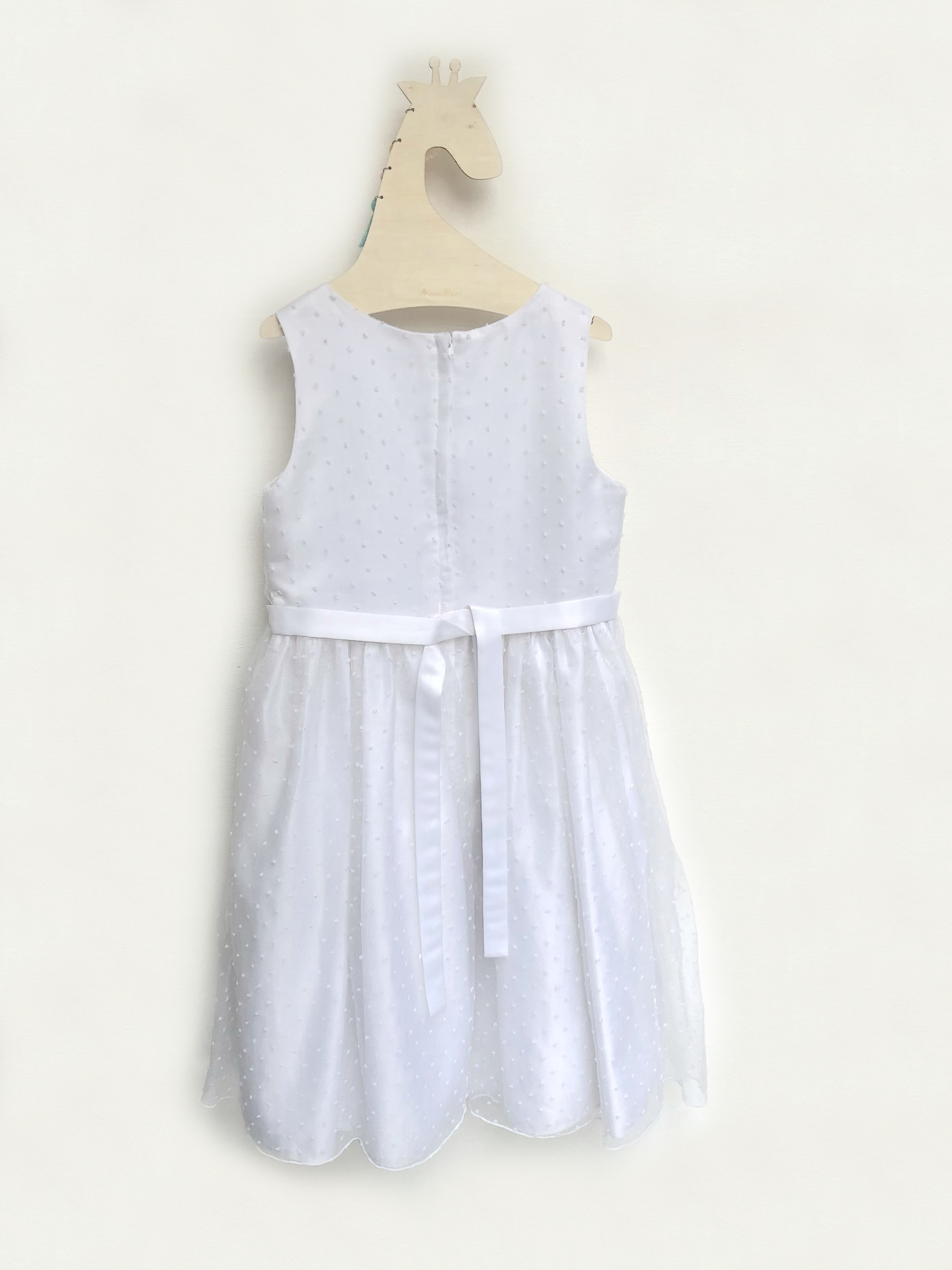 Vestido en plumeti