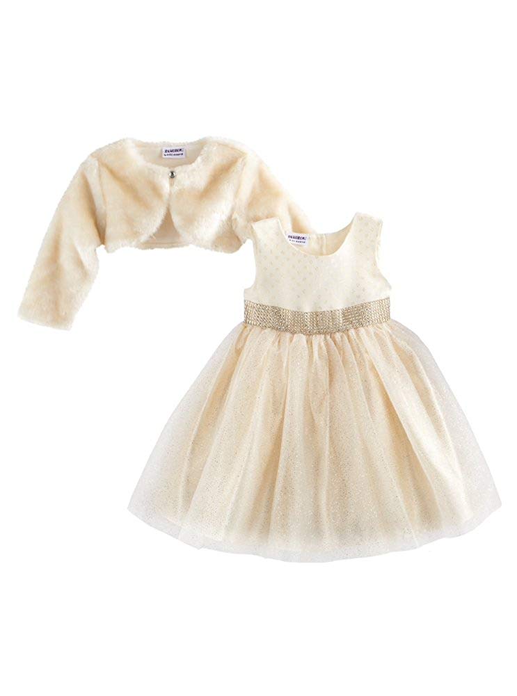 Vestido con falda en tul
