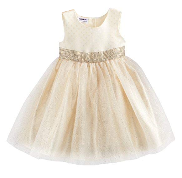 Vestido con falda en tul