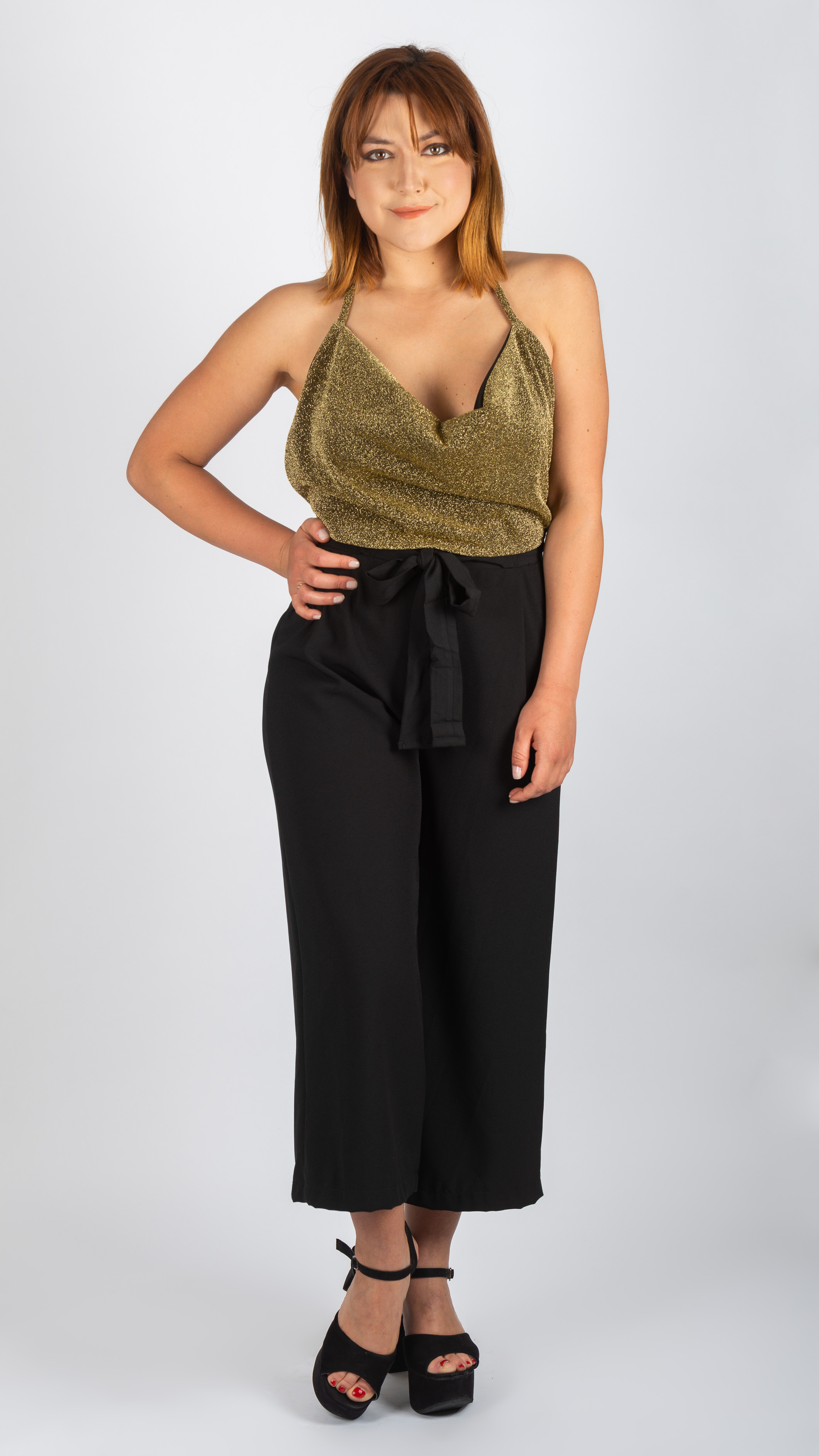 Culotte negro con lazo