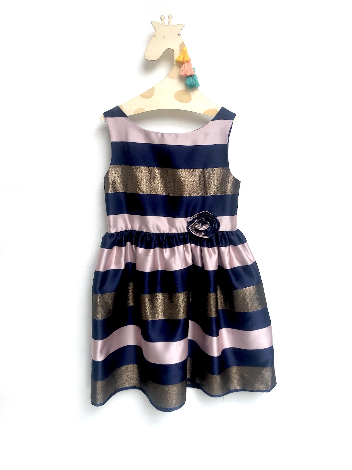 Vestido rayado