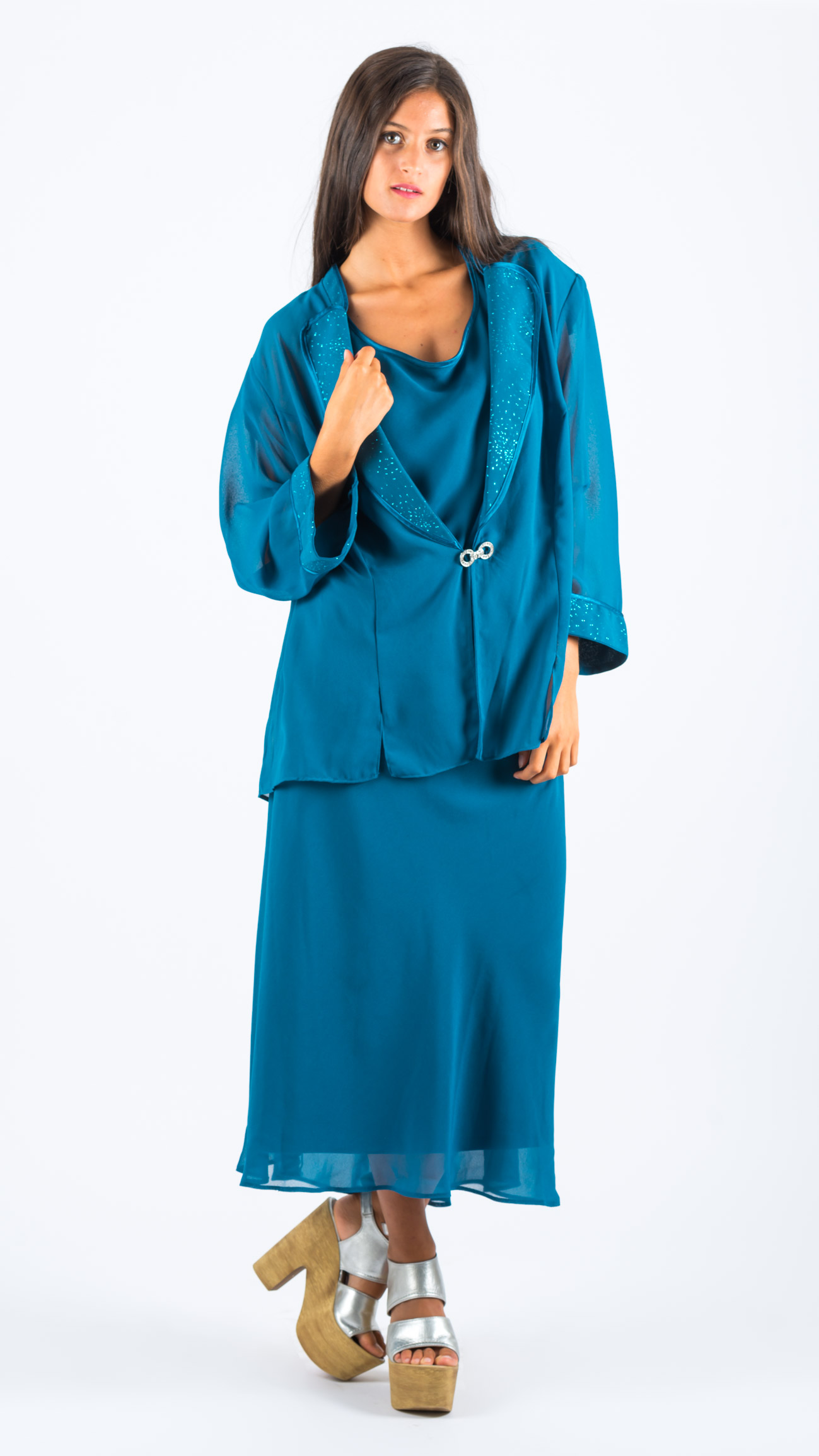 Conjunto de vestido y chaqueta