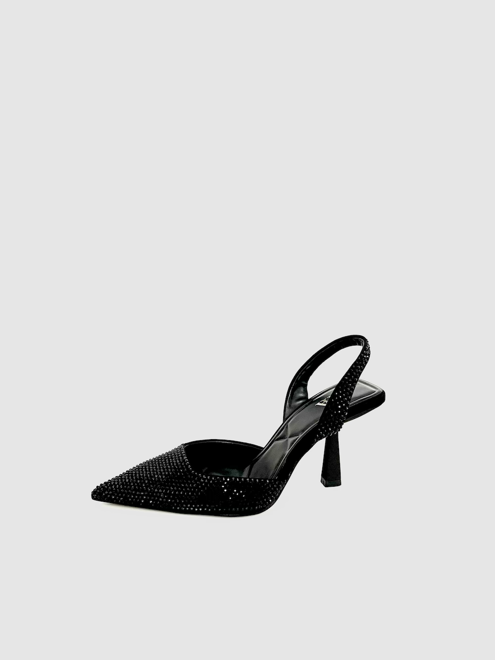 Zapatos en punta con brillos