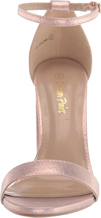 Sandalias rosa metalizadas