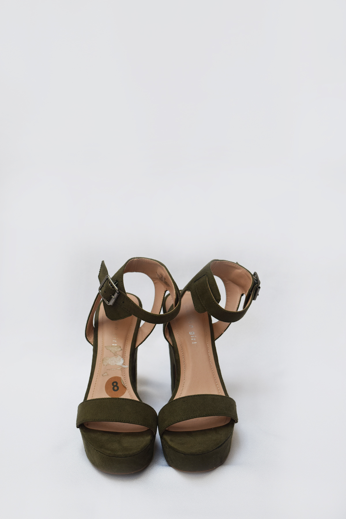 Sandalias verde musgo